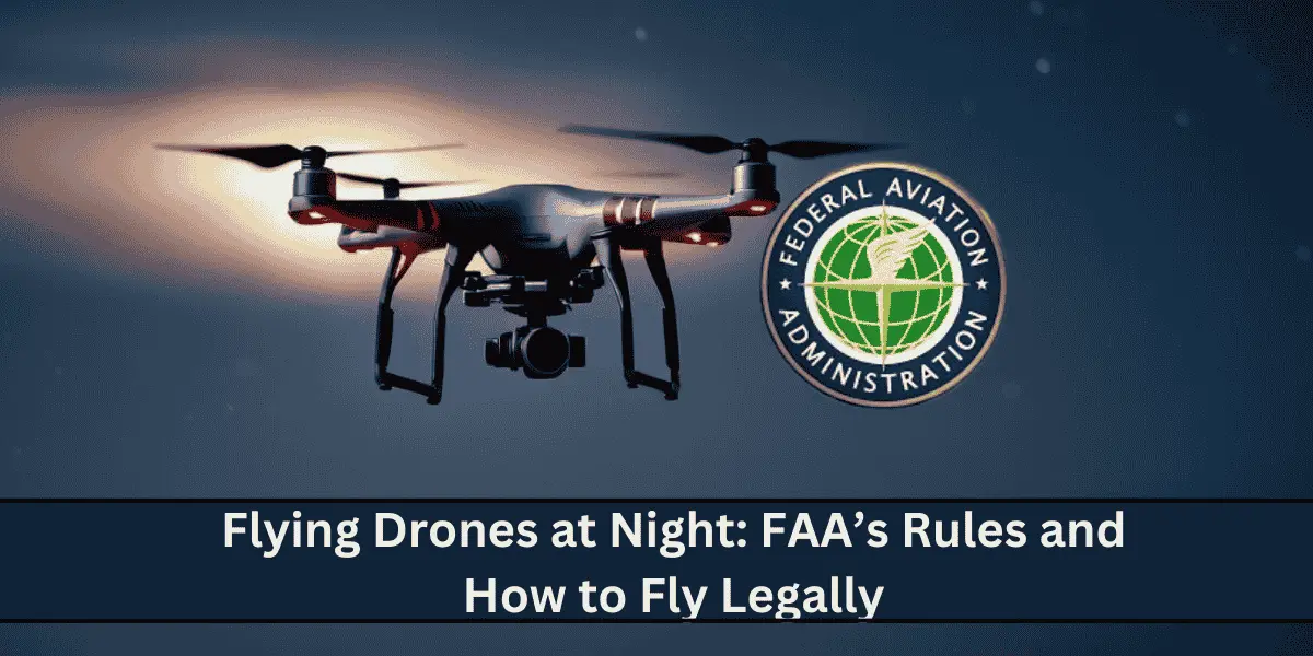 flying drone at night flying drone at night